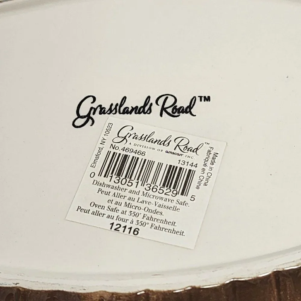 Grasslands Road Au Gratin Dish Baking‎ Serving Friendship is the Wine of Life
